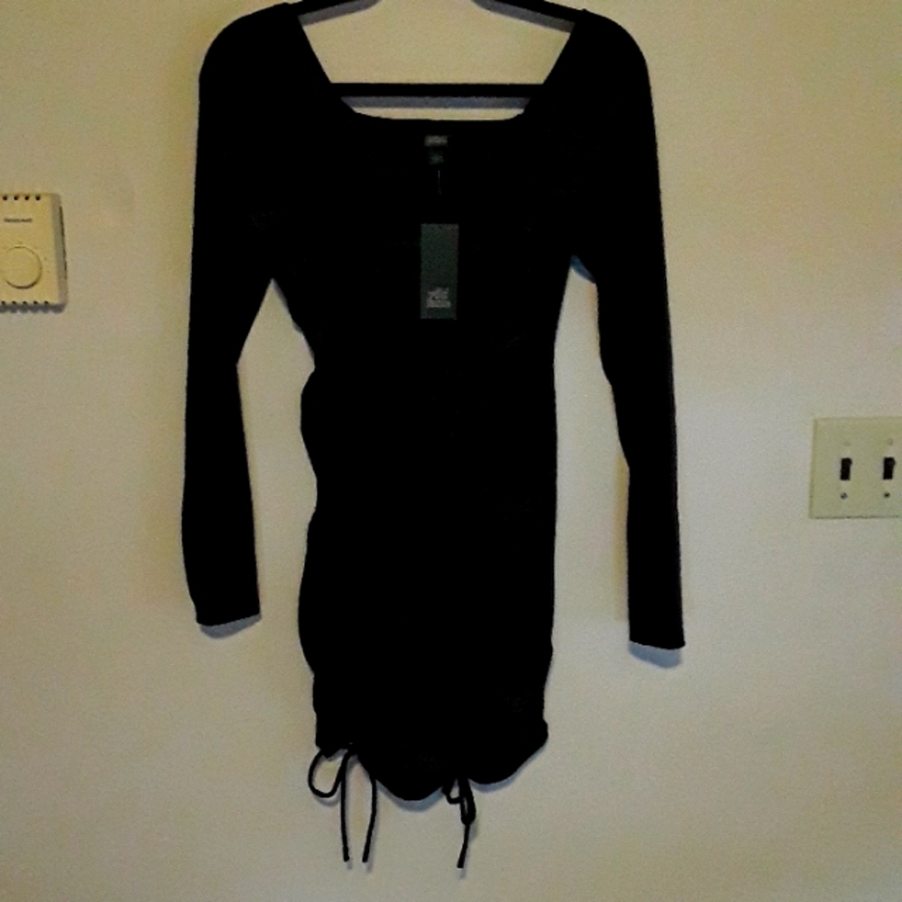 Black Velour Dress